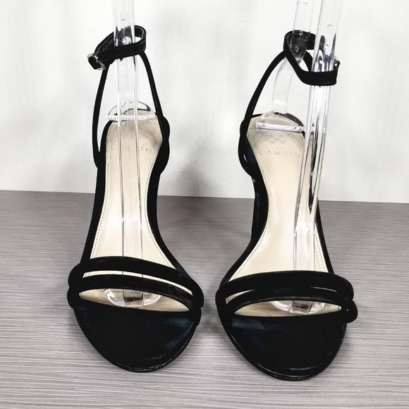 Vince Camuto Kareenat Sandal, Black Suede - Picture 3 of 10